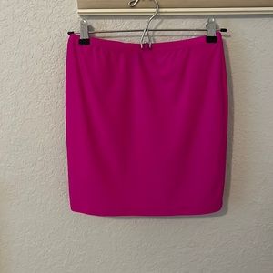 Pink Mini Skirt